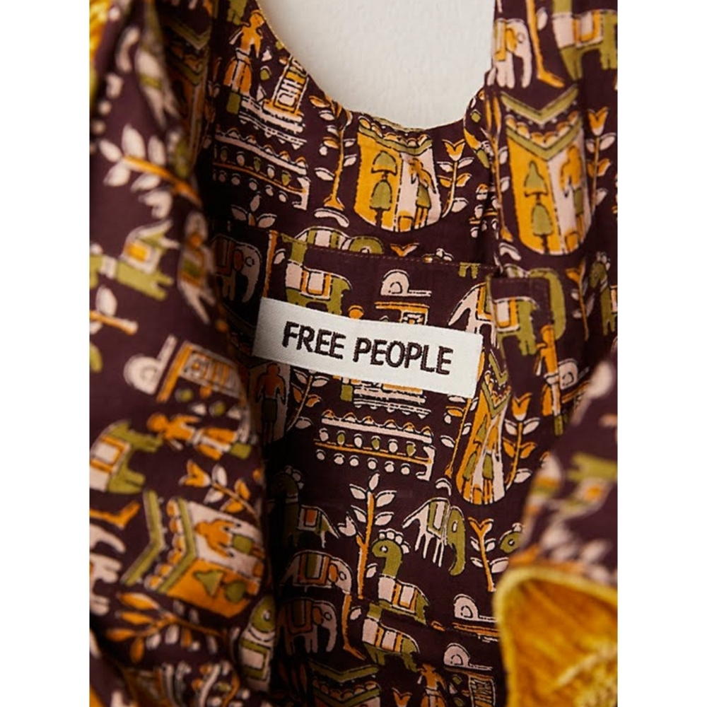 FREE PEOPLE Vienna Velvet Bag - Picture 3 of 5